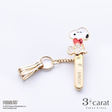 画像をギャラリービューアに読み込む, PEANUTS バッグキークリップmini スヌーピーハート
