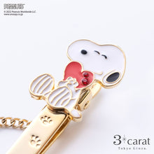 画像をギャラリービューアに読み込む, PEANUTS バッグキークリップmini スヌーピーハート
