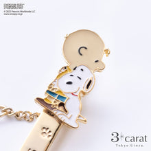 画像をギャラリービューアに読み込む, PEANUTS バッグキークリップmini スヌーピーとチャーリーブラウン
