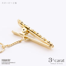 画像をギャラリービューアに読み込む, PEANUTS バッグキークリップmini  スヌーピーと桜
